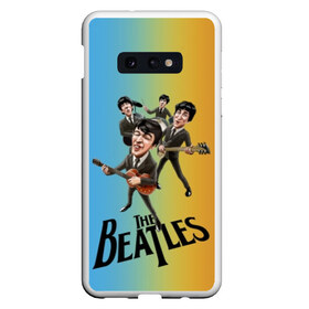 Чехол для Samsung S10E с принтом The Beatles в Курске, Силикон | Область печати: задняя сторона чехла, без боковых панелей | george harrison | john lennon | paul mccartney | psychedelic rock | ringo starr | the beatles | англия | ансамбль | джон леннон | джордж харрисон | пол маккартни | психоделический рок | ринго старр