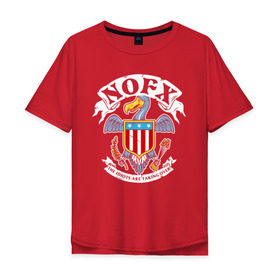 Мужская футболка хлопок Oversize с принтом NOFX в Курске, 100% хлопок | свободный крой, круглый ворот, “спинка” длиннее передней части | hardcore | nofx | punk | группы | музыка | панк | панк рок | рок | ска панк | скейт панк
