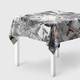 Скатерть 3D с принтом Бриллиантовый блеск в Курске, 100% полиэстер (ткань не мнется и не растягивается) | Размер: 150*150 см | cut | diamond | gem | glitter | jewel | kaleidoscope | luxury | shine | sparkle | white | алмаз | белый | блеск | бриллиант | диамант | драгоценность | драгоценный камень | калейдоскоп | люкс | огранка | роскошь | сверкать | сияние