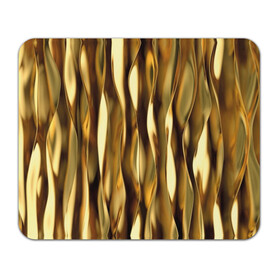 Коврик для мышки прямоугольный с принтом Золотые волны в Курске, натуральный каучук | размер 230 х 185 мм; запечатка лицевой стороны | abstraction | cool | glitter | gold | lines | luxury | metal | ribbons | shine | texture | абстракция | блеск | волны | золото | круто | ленты | линии | металл | прикольно | роскошь | сиять | текстура