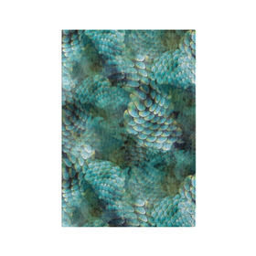 Обложка для паспорта матовая кожа с принтом Чешуя русалки в Курске, натуральная матовая кожа | размер 19,3 х 13,7 см; прозрачные пластиковые крепления | Тематика изображения на принте: blue | color | fish | gray | green | mermaid | neyad | pattern | scales | sea | siren | skin | turquoise | wallpaper | water | бирюзовый | вода | зеленый | кожа | море | неяда | обои | паттерн | русалка | рыба | серый | сирена | цвет | чешуя