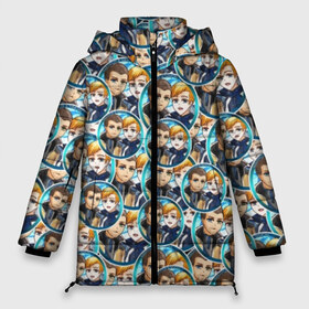 Женская зимняя куртка 3D с принтом MARKUS and SIMON в Курске, верх — 100% полиэстер; подкладка — 100% полиэстер; утеплитель — 100% полиэстер | длина ниже бедра, силуэт Оверсайз. Есть воротник-стойка, отстегивающийся капюшон и ветрозащитная планка. 

Боковые карманы с листочкой на кнопках и внутренний карман на молнии | 2038 | become | connor | dbh | dbhpk19 | gavin reed | human | quantic | reed | reed900 | rk800 | rk900 | андроид | девиант | детройт | кара | квест | коннор | маркус