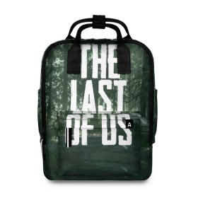 Женский рюкзак 3D с принтом THE LAST OF US в Курске, 100% полиэстер | лямки с регулируемой длиной, сверху ручки, чтобы рюкзак нести как сумку. Основное отделение закрывается на молнию, как и внешний карман. Внутри два дополнительных кармана, один из которых закрывается на молнию. По бокам два дополнительных кармашка, куда поместится маленькая бутылочка
 | gamer | player | stels | the last of us | the last of us part 2 | бегун | джоэл | каннибалы | охотники | сталкер | топляк | цикады | щелкун | элли