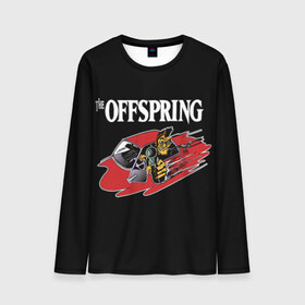 Мужской лонгслив 3D с принтом Offspring в Курске, 100% полиэстер | длинные рукава, круглый вырез горловины, полуприлегающий силуэт | offspring | ofspring | punk | rock | the offspring | группы | музыка | офспринг | оффспринг | панк | рок