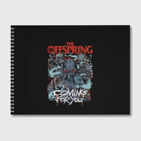 Альбом для рисования с принтом Offspring в Курске, 100% бумага
 | матовая бумага, плотность 200 мг. | offspring | ofspring | punk | rock | the offspring | группы | музыка | офспринг | оффспринг | панк | рок