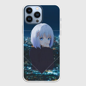 Чехол для iPhone 13 Pro Max с принтом Origami Tobiichi в Курске,  |  | anime | anime girl | date a live | ангел | аниме | город | девушка | дух | мастер | небо | ночь | оригами тобиичи | оририн | персонаж | сериал | старшая школа райзен | тян | тянка