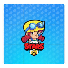 Магнитный плакат 3Х3 с принтом Jessie - BRAWL STARS в Курске, Полимерный материал с магнитным слоем | 9 деталей размером 9*9 см | brawl | bull | colt | crow | el primo | game | games | jessie | leon | moba | online | penny | poco | shelly | spike | star | stars | wanted | брав | бравл | браво | звезда | звезды | игра | игры | лого | моба | онлайн | старс