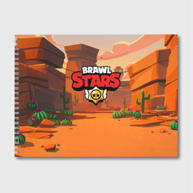 Альбом для рисования с принтом BRAWL STARS (Карта) в Курске, 100% бумага
 | матовая бумага, плотность 200 мг. | brawl | bull | colt | crow | el primo | game | games | leon | moba | online | penny | poco | shelly | spike | star | stars | wanted | брав | бравл | браво | звезда | звезды | игра | игры | лого | моба | онлайн | старс