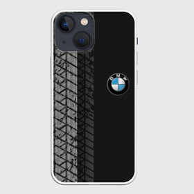 Чехол для iPhone 13 mini с принтом BMW в Курске,  |  | bmw | авто | автомобиль | бмв | лого | логотип | машина | надпись | текстура
