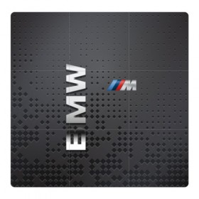 Магнитный плакат 3Х3 с принтом BMW в Курске, Полимерный материал с магнитным слоем | 9 деталей размером 9*9 см | bmw | авто | автомобиль | бмв | лого | логотип | машина | надпись | текстура