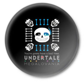 Значок с принтом Undertale в Курске,  металл | круглая форма, металлическая застежка в виде булавки | Тематика изображения на принте: alphys | animation | asriel | comic dub | comic dubs | deltarune | gaming | toriel | undertale | андертеил | история | подземная | фриск | чай тв | чара