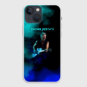 Чехол для iPhone 13 mini с принтом Bon Jovi в Курске,  |  | bon jovi | john | альбом | арена | бон | бон джови | глэм | группа | джови | джон | метал | музыка | надпись | песни | поп | попрок | рок | рокер | смайл | солист | софт | стена | хард | хеви | хевиметал