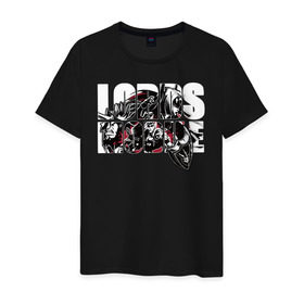 Мужская футболка хлопок с принтом Герои Lords Mobile в Курске, 100% хлопок | прямой крой, круглый вырез горловины, длина до линии бедер, слегка спущенное плечо. | igg | iggmerch | iggru | lordsmobile
