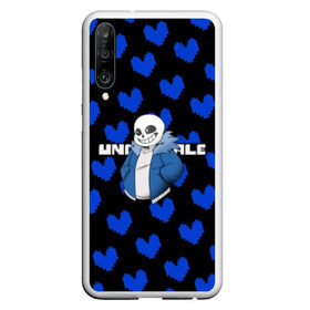 Чехол для Honor P30 с принтом Undertale в Курске, Силикон | Область печати: задняя сторона чехла, без боковых панелей | 3d | pattern | pixel | sans | undertale | абстракция | андертейл | без глаз | игра | надпись | паттерн | пиксель | пикселя | подземная история | сердце | текстура