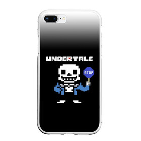 Чехол для iPhone 7Plus/8 Plus матовый с принтом Undertale STOP в Курске, Силикон | Область печати: задняя сторона чехла, без боковых панелей | 3d | pixel | sans | stop | undertale | абстракция | алфавит | андертейл | буквы | геометрия | знак | игра | надпись | пиксель | пикселя | подземная история | текстура