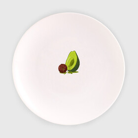 Тарелка 3D с принтом Avocado R.I.P. в Курске, фарфор | диаметр - 210 мм
диаметр для нанесения принта - 120 мм | авокадо | арт | веган | вегетарианец | вкусняшка | еда | жиры | зеленый | зож | косточка | милый | овощи | пп | фрукты | юмор