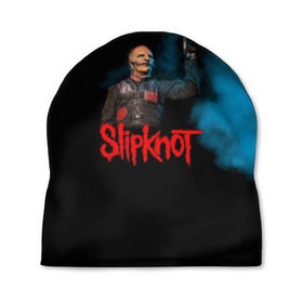 Шапка 3D с принтом Slipknot в Курске, 100% полиэстер | универсальный размер, печать по всей поверхности изделия | slipknot | джей вайнберг | кори тейлор | крис фен | крэйг джонс | метал | мик томсон | музыка | петля | рок | сид уилсон | скользящий узел | слайпкнот | слипкнот | слипнот | удавка