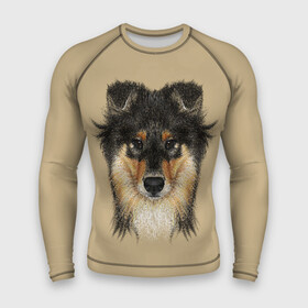 Мужской рашгард 3D с принтом Sheltie в Курске,  |  | Тематика изображения на принте: animal | black | breed | brown | cute | dog | drawing | eyes | kind | look | muzzle | portrait | red | взгляд | глаза | добрый | животное | коричневый | милый | пёс | порода | портрет | рисунок | рыжий | собака | черный | шелти