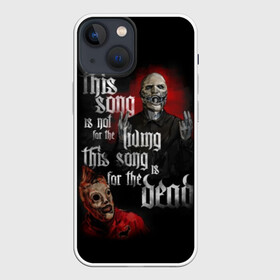 Чехол для iPhone 13 mini с принтом Slipknot в Курске,  |  | band | corey taylor | jim root | metal | mick thomson | music | official | альтернативный | глэм | готик | гранж | метал | музыка | пост | рок | слипкнот | хард