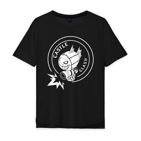 Мужская футболка хлопок Oversize с принтом Бомбящий Цеппелин в Курске, 100% хлопок | свободный крой, круглый ворот, “спинка” длиннее передней части | castleclash | igg | iggmerch | iggru