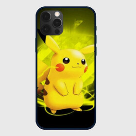 Чехол для iPhone 12 Pro Max с принтом Pikachu Pika Pika в Курске, Силикон |  | pika | pikachu | аниме | детская | детям | игры | молния | мышка | мышь | пика | пикачу | покемон | покемоны