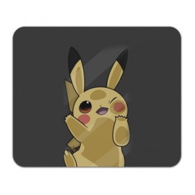 Коврик для мышки прямоугольный с принтом Pikachu Pika Pika в Курске, натуральный каучук | размер 230 х 185 мм; запечатка лицевой стороны | 