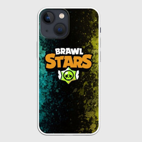 Чехол для iPhone 13 mini с принтом Brawl Stars. в Курске,  |  | 3d | brawl stars | moba | бравл старс | жанр | игра | краска | лого | логотип | надпись | пятна | разводы | текстура