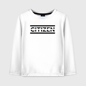 Детский лонгслив хлопок с принтом Citizen Erased - Muse в Курске, 100% хлопок | круглый вырез горловины, полуприлегающий силуэт, длина до линии бедер | Тематика изображения на принте: muse | альтернативный | группа | доминик ховард | крис уолстенхолм | мосе | моус | моусе | муза | музе | музык | мусе | мьюз | мэттью беллами | прогрессивный | рок | симфонический | спейс | спейсрок