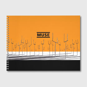 Альбом для рисования с принтом Muse в Курске, 100% бумага
 | матовая бумага, плотность 200 мг. | muse | альтернативный | группа | доминик ховард | крис уолстенхолм | мосе | моус | моусе | муза | музе | музык | мусе | мьюз | мэттью беллами | прогрессивный | рок | симфонический | спейс | спейсрок