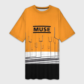 Платье-футболка 3D с принтом Muse в Курске,  |  | muse | альтернативный | группа | доминик ховард | крис уолстенхолм | мосе | моус | моусе | муза | музе | музык | мусе | мьюз | мэттью беллами | прогрессивный | рок | симфонический | спейс | спейсрок