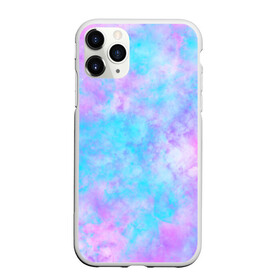 Чехол для iPhone 11 Pro матовый с принтом Мрамор Tie Dye в Курске, Силикон |  | tie dye | летняя футболка | розовый | синий | тай дай | фиолетовый | яркая футболка