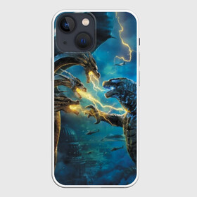 Чехол для iPhone 13 mini с принтом ГОДЗИЛЛА в Курске,  |  | godzilla | king of the monsters | годзила | годзилла 2 | король монстров