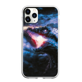 Чехол для iPhone 11 Pro матовый с принтом Годзилла в Курске, Силикон |  | godzilla | king of the monsters | годзила | годзилла 2 | король монстров