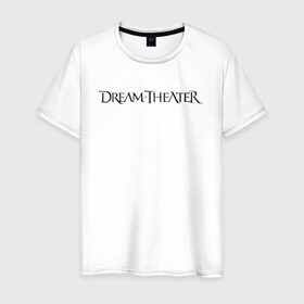 Мужская футболка хлопок с принтом Dream Theater в Курске, 100% хлопок | прямой крой, круглый вырез горловины, длина до линии бедер, слегка спущенное плечо. | dream fest: dream theater | dream theater | группа | джеймс лабри | джон маянг | джон петруччи | джордан рудесс | драм театр | драмтеатр | майк манджини | прогрессив метал