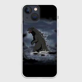 Чехол для iPhone 13 mini с принтом Годзилла в Курске,  |  | godzilla | king of the monsters | годзила | годзилла 2 | король монстров | фильмы