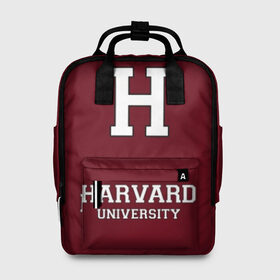 Женский рюкзак 3D с принтом Harvard University_форма в Курске, 100% полиэстер | лямки с регулируемой длиной, сверху ручки, чтобы рюкзак нести как сумку. Основное отделение закрывается на молнию, как и внешний карман. Внутри два дополнительных кармана, один из которых закрывается на молнию. По бокам два дополнительных кармашка, куда поместится маленькая бутылочка
 | harvard university | гарвард | колледж | образование | студенты | сша | университет | школа