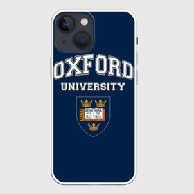 Чехол для iPhone 13 mini с принтом University of Oxford_форма в Курске,  |  | university of oxford | англия | британия | великобритания | вуз | колледж | образование | оксфорд | студенты | университет | школа
