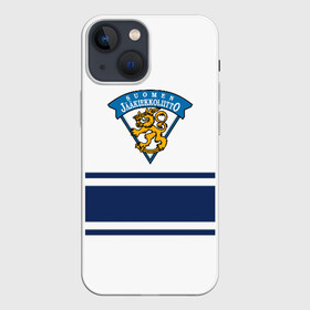 Чехол для iPhone 13 mini с принтом Сборная Финляндии в Курске,  |  | finland | hockey | sport | suomi | герб | надписи | сборная финляндии | сборная хоккея | символика | спорт | спортсмен | финляндия | форма | хоккей | чемпионат | чемпионат 2019