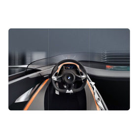 Магнитный плакат 3Х2 с принтом BMW в Курске, Полимерный материал с магнитным слоем | 6 деталей размером 9*9 см | bmw | car | car interior | steering | windshield | автомобиль | бмв | лобовое стекло | руль | салон