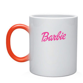 Кружка хамелеон с принтом Barbie в Курске, керамика | меняет цвет при нагревании, емкость 330 мл | bad | barbie | bratz | girl | princess | team | барби | братц | девочка | дочка | дочь | кукла | куколка | лого | логотип | любимая | невеста | подружка | прекрасная