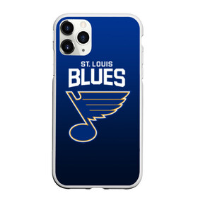 Чехол для iPhone 11 Pro матовый с принтом St Louis Blues в Курске, Силикон |  | nhl | st. louis blues | блюз | нхл | сент луиз | сент луис | сент луис блюз | тарасенко | хоккей | шайба