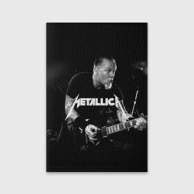 Обложка для паспорта матовая кожа с принтом METALLICA в Курске, натуральная матовая кожа | размер 19,3 х 13,7 см; прозрачные пластиковые крепления | Тематика изображения на принте: matters metallica | music | nothing else | rock | trash metal | группа | музыка | музыканты | рок | трэш металл