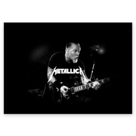 Поздравительная открытка с принтом METALLICA в Курске, 100% бумага | плотность бумаги 280 г/м2, матовая, на обратной стороне линовка и место для марки
 | matters metallica | music | nothing else | rock | trash metal | группа | музыка | музыканты | рок | трэш металл