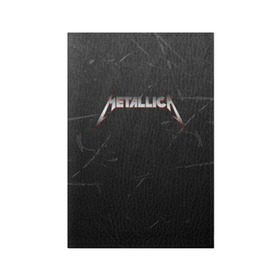 Обложка для паспорта матовая кожа с принтом METALLICA в Курске, натуральная матовая кожа | размер 19,3 х 13,7 см; прозрачные пластиковые крепления | Тематика изображения на принте: matters metallica | music | nothing else | rock | trash metal | группа | металлика | музыка | музыканты | рок | трэш металл