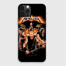 Чехол для iPhone 12 Pro Max с принтом Metallica в Курске, Силикон |  | Тематика изображения на принте: album | black | concert | heavy | kirk | metal | metallica | music | rock | tolls | джеймс хэтфилд | кирк хэмметт | клифф бёртон | ларс ульрих | метал | металлика | трэш