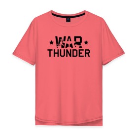 Мужская футболка хлопок Oversize с принтом war thunder в Курске, 100% хлопок | свободный крой, круглый ворот, “спинка” длиннее передней части | war thunder | war thunder 2019 | war thunder лучшие | war thunder самолеты | war thunder танки | вар тандер | игра war thunder | купить футболку war thunder | футболки war thunder
