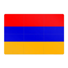 Магнитный плакат 3Х2 с принтом Армения. Флаг. в Курске, Полимерный материал с магнитным слоем | 6 деталей размером 9*9 см | армения | армянский | государство | знамя | кавказ | республика | символ | снг | ссср | страна | флаг