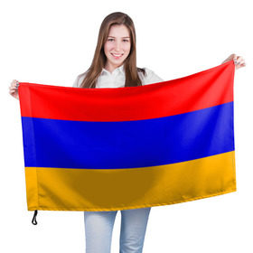 Флаг 3D с принтом Армения. Флаг. в Курске, 100% полиэстер | плотность ткани — 95 г/м2, размер — 67 х 109 см. Принт наносится с одной стороны | армения | армянский | государство | знамя | кавказ | республика | символ | снг | ссср | страна | флаг