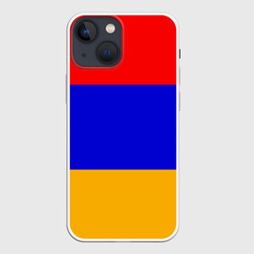 Чехол для iPhone 13 mini с принтом Армения. Флаг. в Курске,  |  | армения | армянский | государство | знамя | кавказ | республика | символ | снг | ссср | страна | флаг