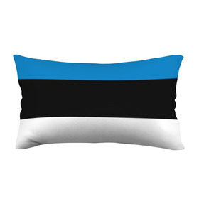 Подушка 3D антистресс с принтом Эстония. Флаг. в Курске, наволочка — 100% полиэстер, наполнитель — вспененный полистирол | состоит из подушки и наволочки на молнии | балтии | государство | прибалтика | республика | снг | ссср | страна | страны | эстония